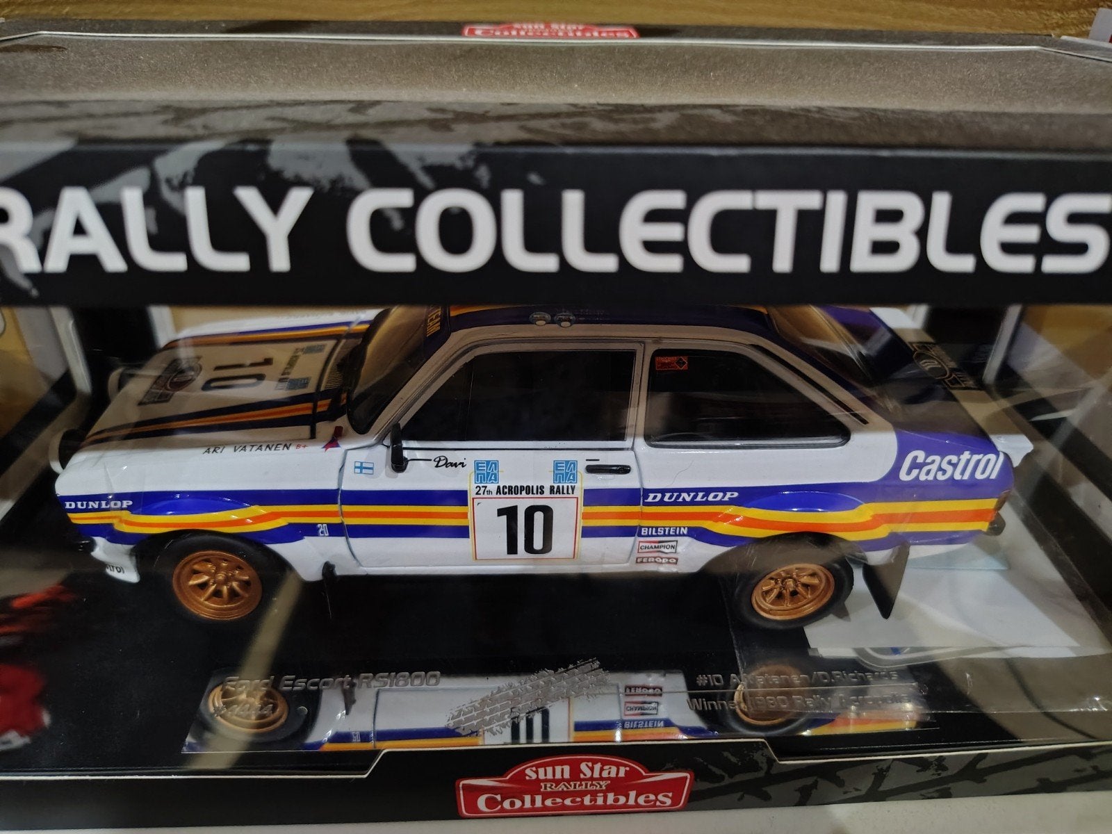 Ford Escort Rothmans 1/18, Hobby & Loisirs créatifs, Voitures miniatures | 1:18, Enlèvement
