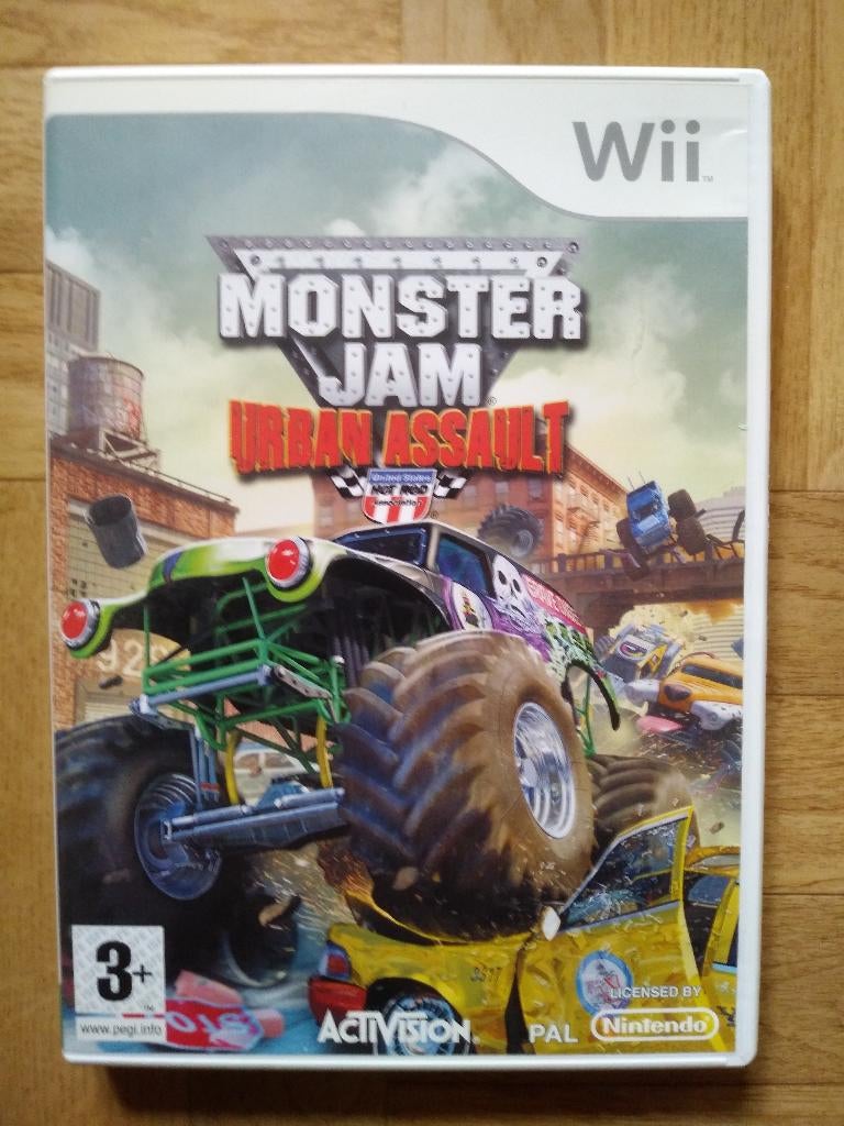 Monster Jam, Urban Assault voor Wii of Wii U, Games en Spelcomputers, Racen en Vliegen, Ophalen of Verzenden, Zo goed als nieuw