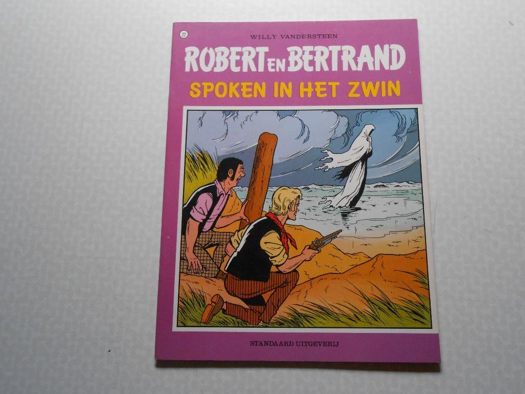 Robert en Bertrand 22 Spoken in het Zwin 1977 ste druk., Boeken, Willy Vandersteen, Eén stripboek, Nieuw, Ophalen of Verzenden