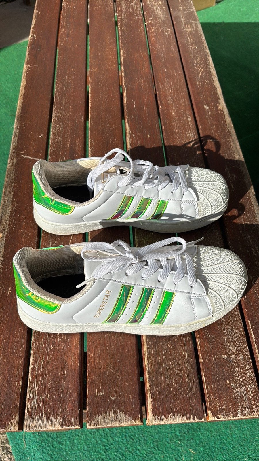 Basket Adidas Superstar, Kleding | Dames, Schoenen, Ophalen, Wit, Zo goed als nieuw, Sneakers
