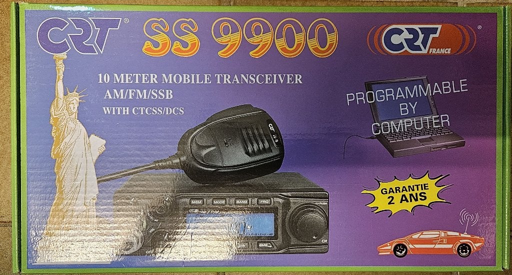 CRT SS9900 v4 transceiver 10 en 11 meter, Telecommunicatie, Zenders en Ontvangers, Ophalen, Gebruikt, Zender en Ontvanger
