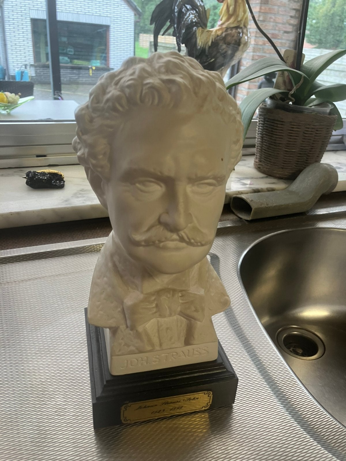 Goebel beeld johan strauss, Antiek en Kunst, Curiosa en Brocante, Ophalen