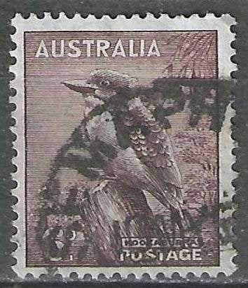 Australie 1937/1938 - Yvert 116A - Kookaburra (ST), Postzegels en Munten, Postzegels | Oceanië, Verzenden, Gestempeld