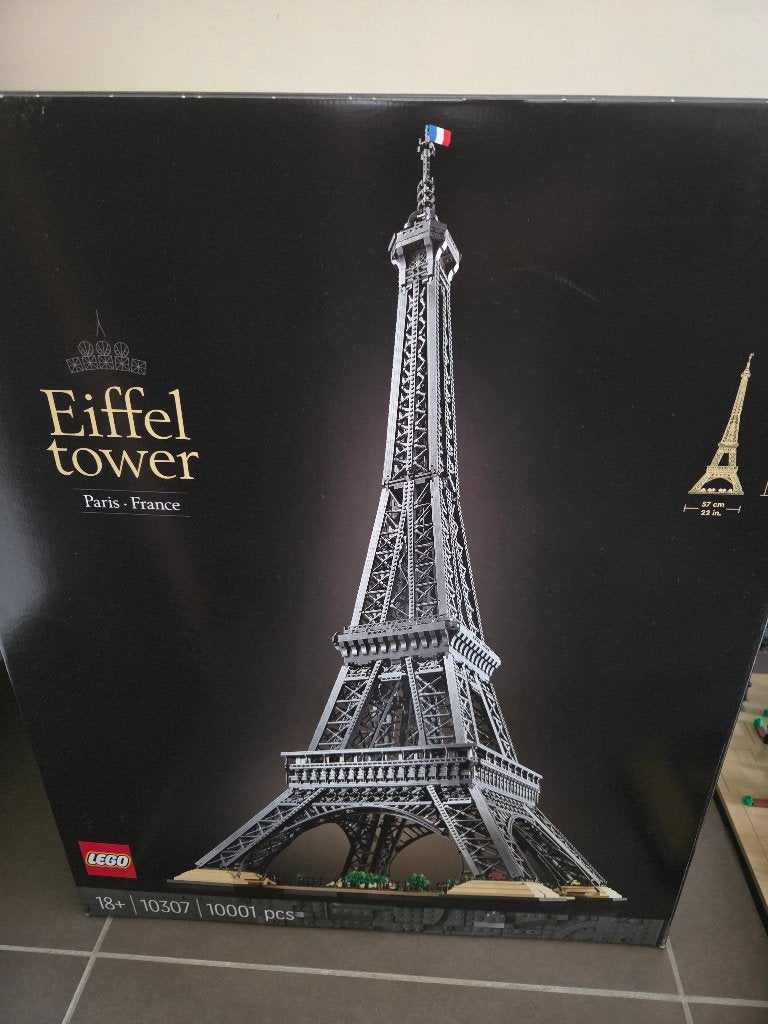 Lego Eiffel toren, Enlèvement ou Envoi, Comme neuf, Ensemble complet, Lego