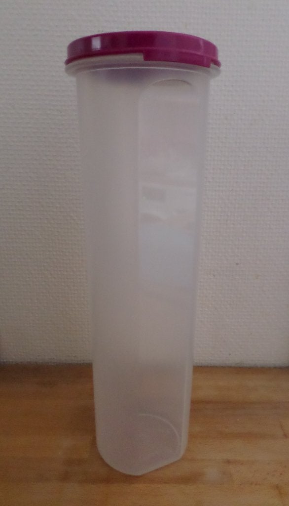 Modulaire opbergdoos van Tupperware wint ruimte 1,1 liter, Huis en Inrichting, Keuken | Tupperware, Luchtdicht, Wit, Nieuw, Ophalen of Verzenden