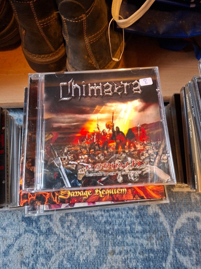 cd - chimaera - rebirth, Ophalen of Verzenden, Zo goed als nieuw, Heavy metal, Inclusief boekje