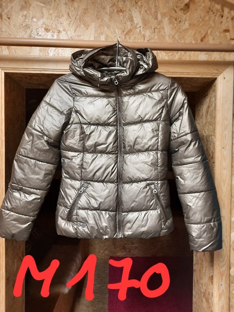 Winterjas 170 goudkleurig, Enlèvement, Comme neuf, Fille, Manteau