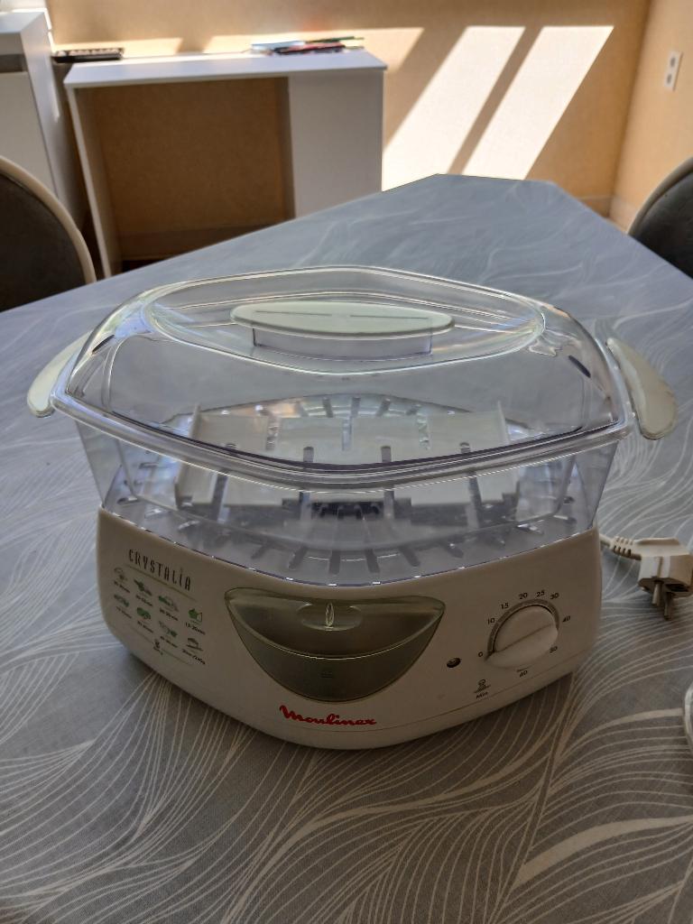Moulinex Crystalia Steamer - GRATIS, Ophalen, Gebruikt, Wit, Overige merken