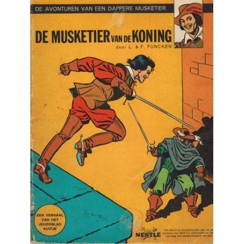 De Musketier van de Koning (Nestlé), Livres, Fred en Liliane Funcken, Une BD, Comme neuf, Enlèvement