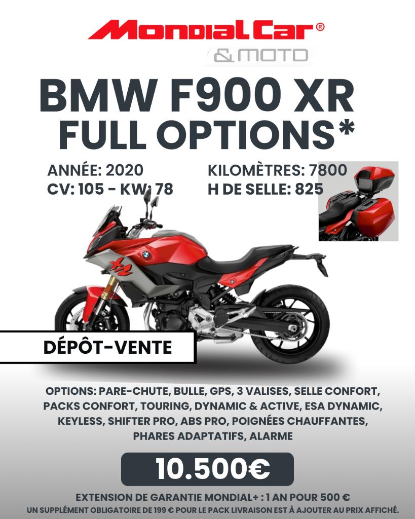 BMW F900 XR FULL OPTIONS – 10.499 €, Motoren, Ophalen, 2 cilinders, Meer dan 35 kW