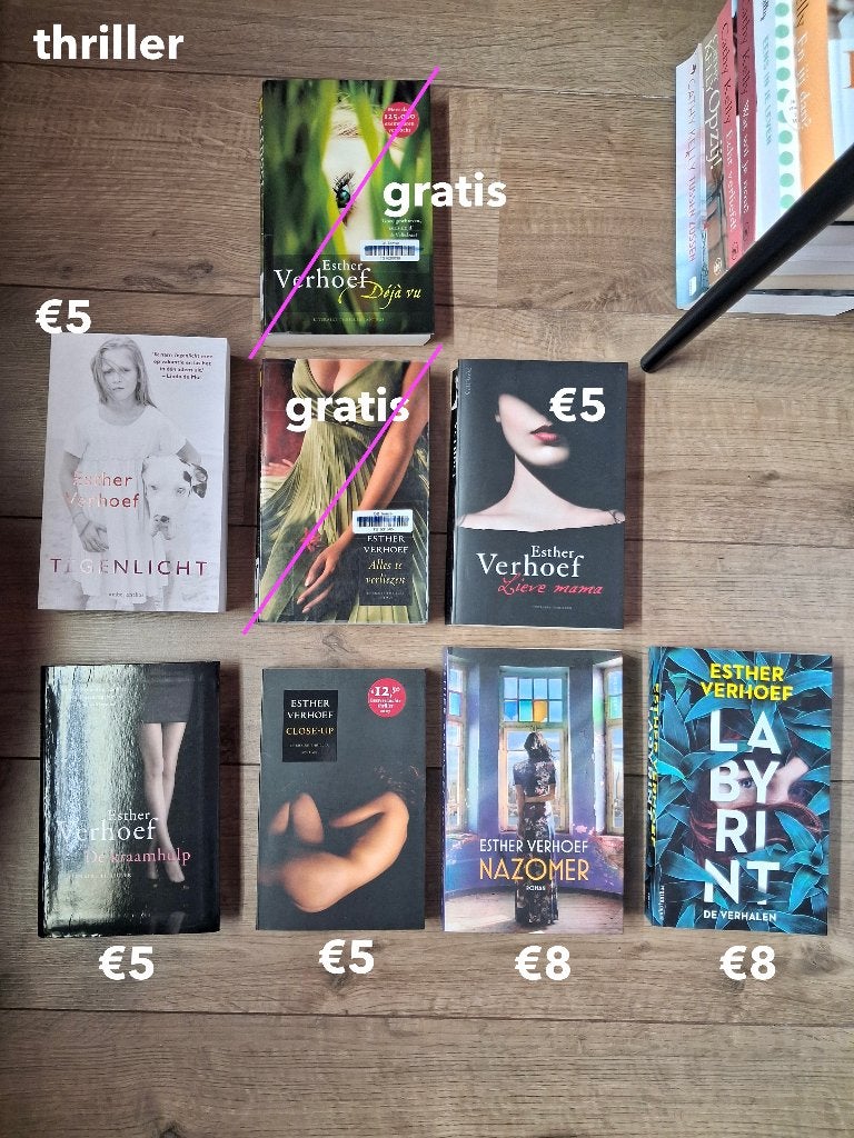 Boeken Esther Verhoef, Boeken, Ophalen of Verzenden, Zo goed als nieuw, Esther Verhoef