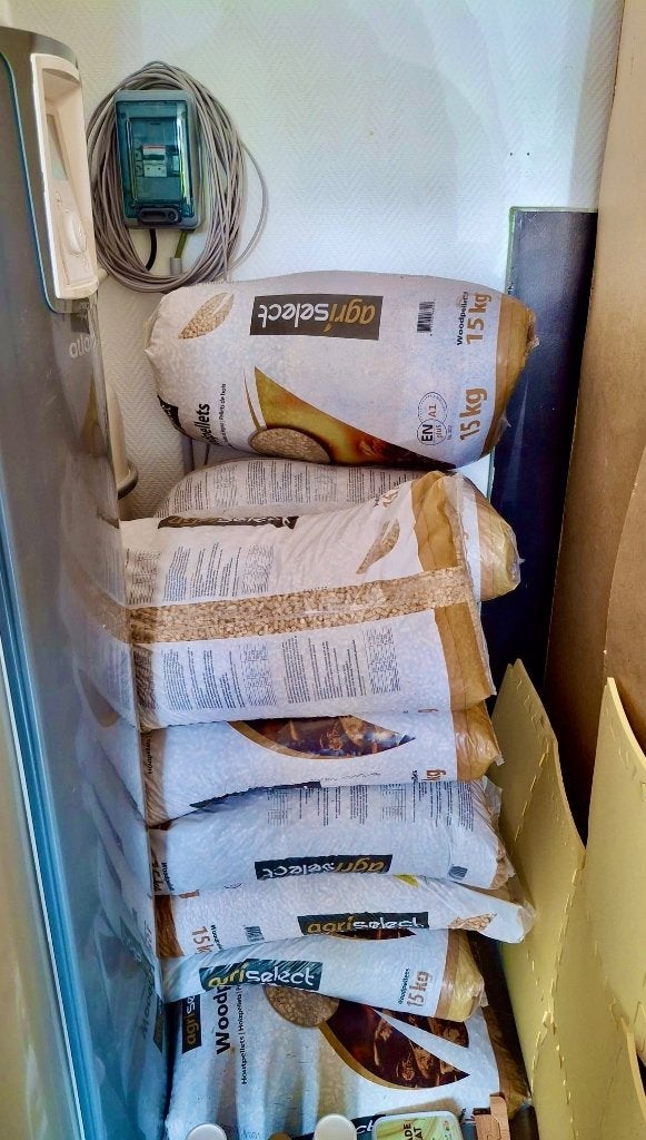 pellets, Enlèvement