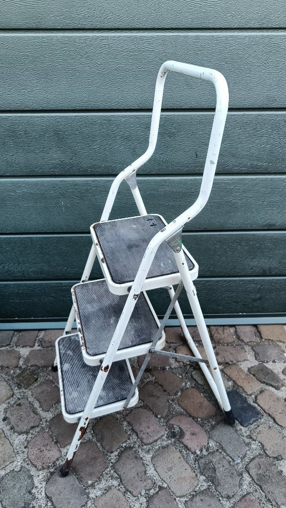 Stevige Werk trapladder, Ophalen, Gebruikt