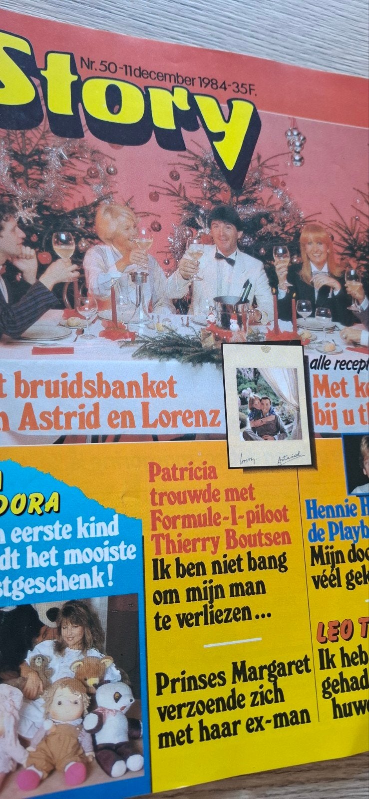 Sylvie vartan 1984 luc appermont pia zadora, Ophalen of Verzenden