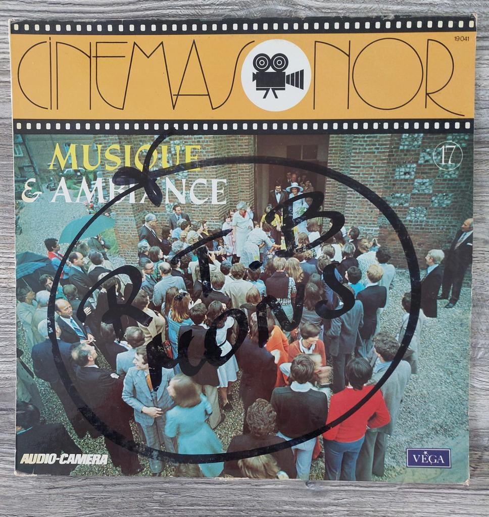 Vinyle 33t Musique et ambiance  CINEMASONOR, Enlèvement