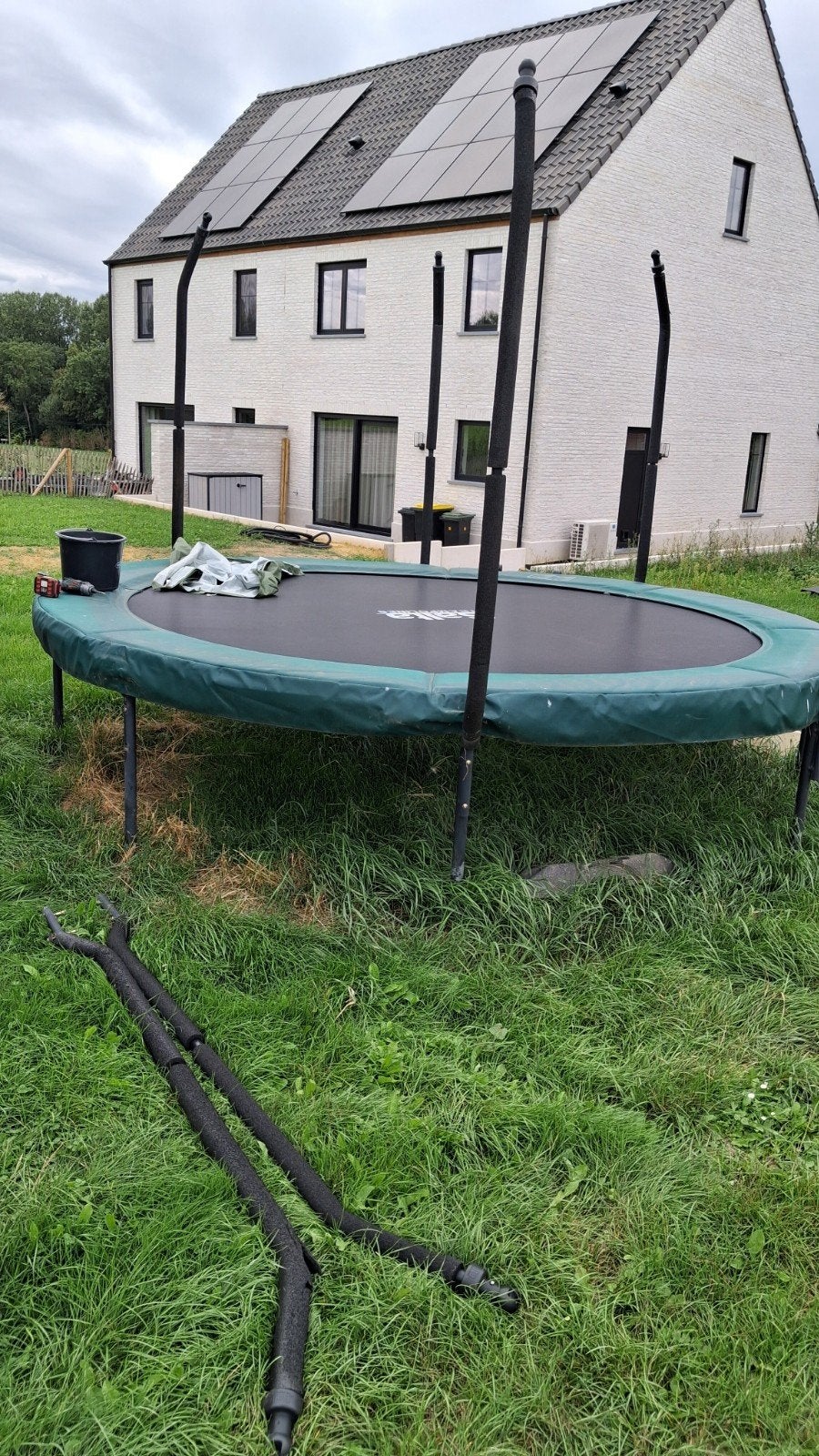 barres de filet pour trampoline, Enlèvement