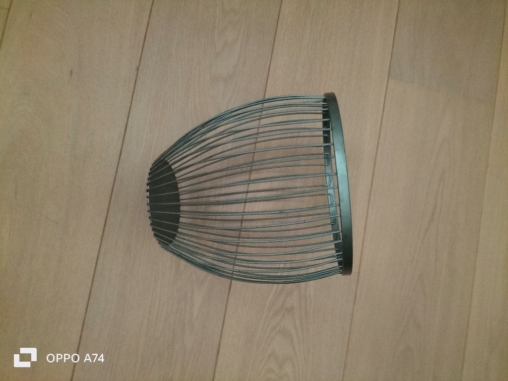 Corbeille à fruits en fil inox, Enlèvement ou Envoi, Argent, Utilisé, Autres types