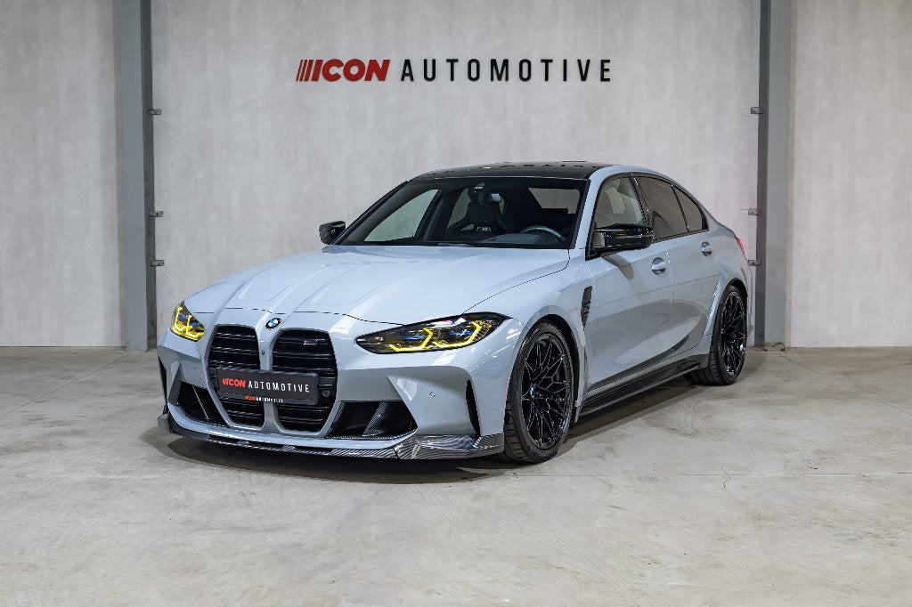 BMW M3 G80 M3 COMP CARBON BUCKET | XDRIVE | LASER | HUD | HK, Automaat, Dealer onderhouden, 375 kW, 2993 cc