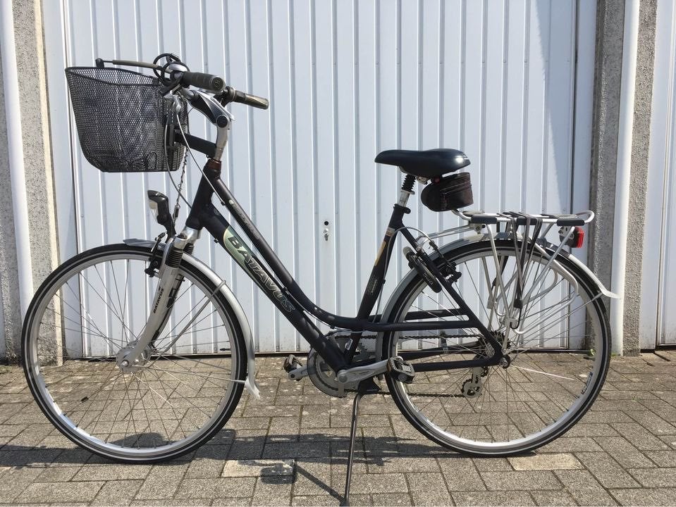 Batavus fiets met gelzadel en toebehoren, Enlèvement, Comme neuf, Batavus