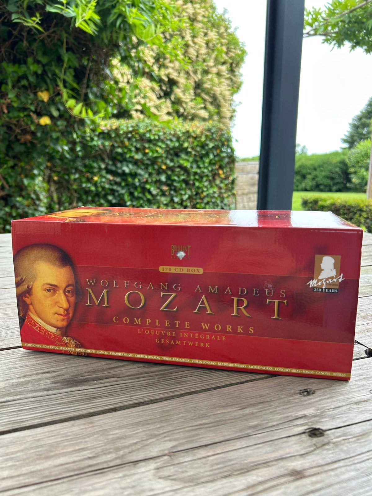 Coffret 170 CD - Mozart : Complete Works (Intégrale), CD & DVD, Enlèvement, Baroque, Utilisé, Musique de chambre