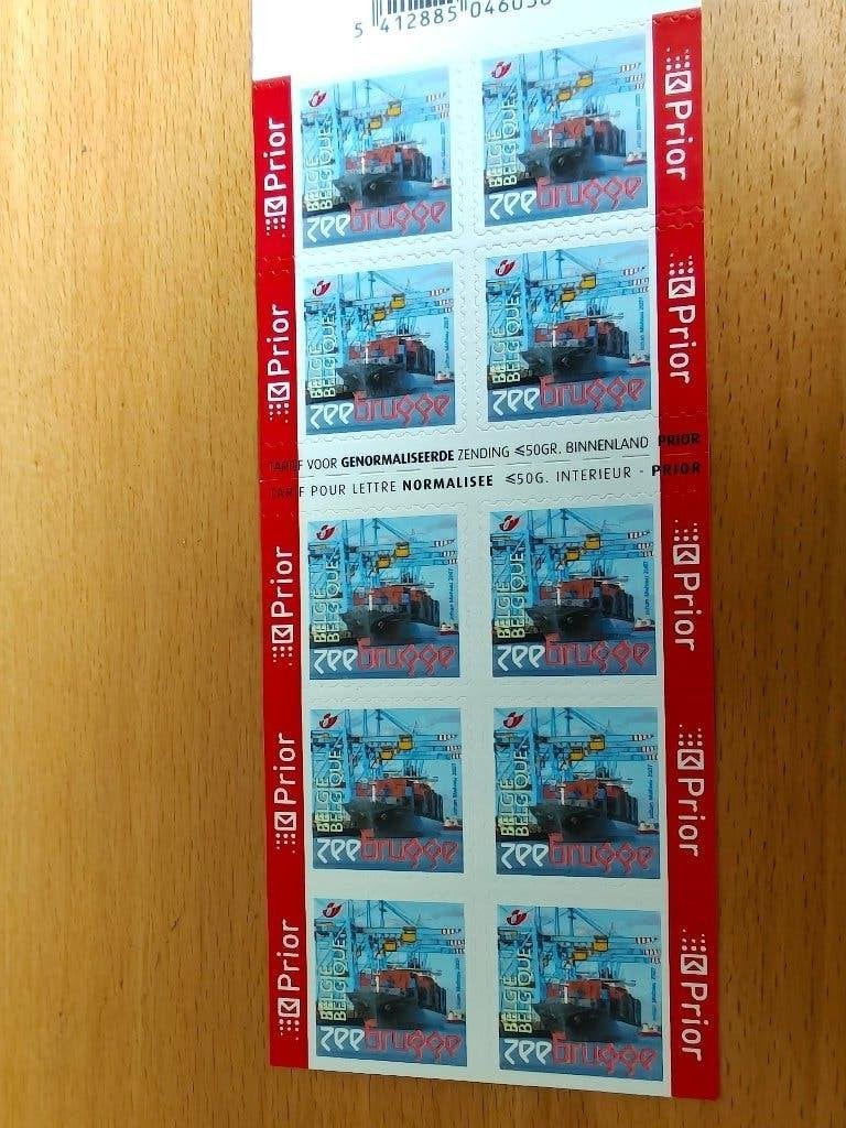 2007 postzegels zeebrugge - OBP B 77, Scheepvaart, Frankeerzegel, Ophalen of Verzenden, Zonder stempel