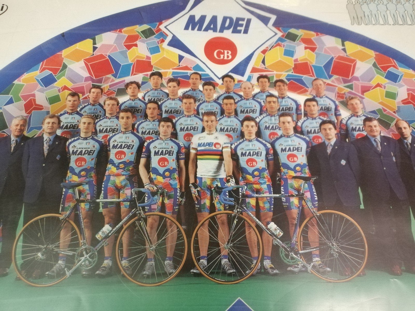 Mapei GB wielrenners, Enlèvement