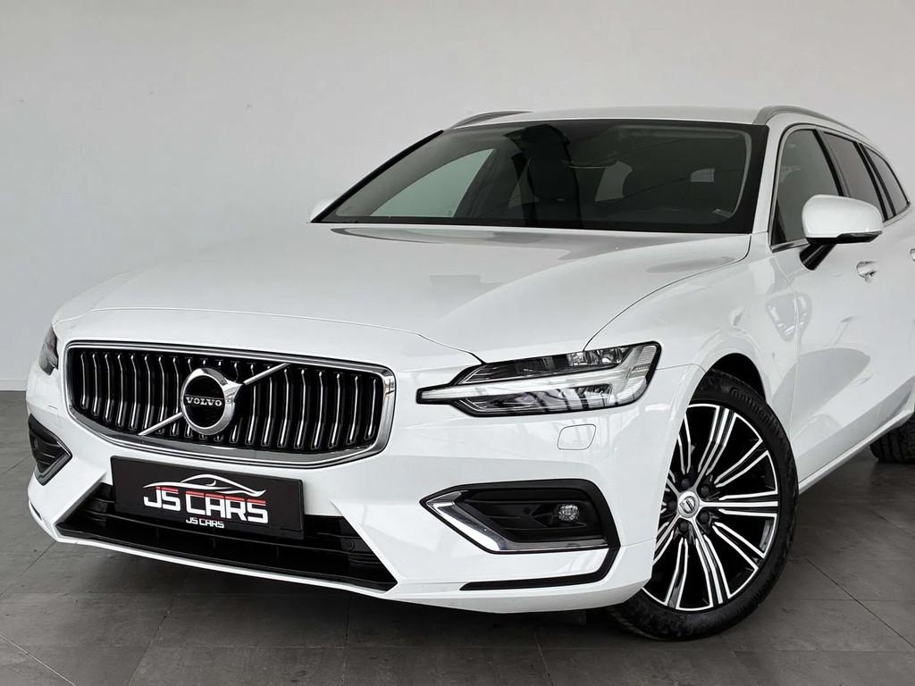 Volvo V60 BREAK 2.0 D3-GPS-CUIR-CARPLAY-CAMERA-JANTES18-PDC, Autos, Volvo, Cuir, Achat, Noir, 5 portes