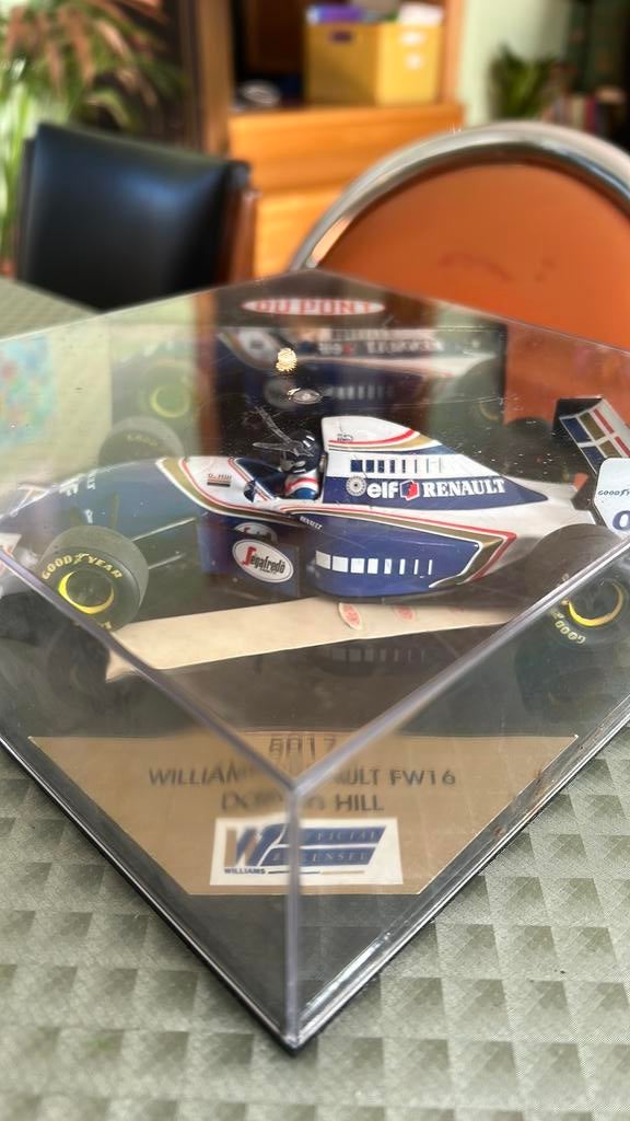 Miniatuur williams f1- Damon Hill, Ophalen, Zo goed als nieuw