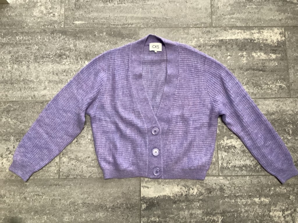 Vest/ gilet CKS M/L, Maat 38/40 (M), Paars, Ophalen of Verzenden, Zo goed als nieuw