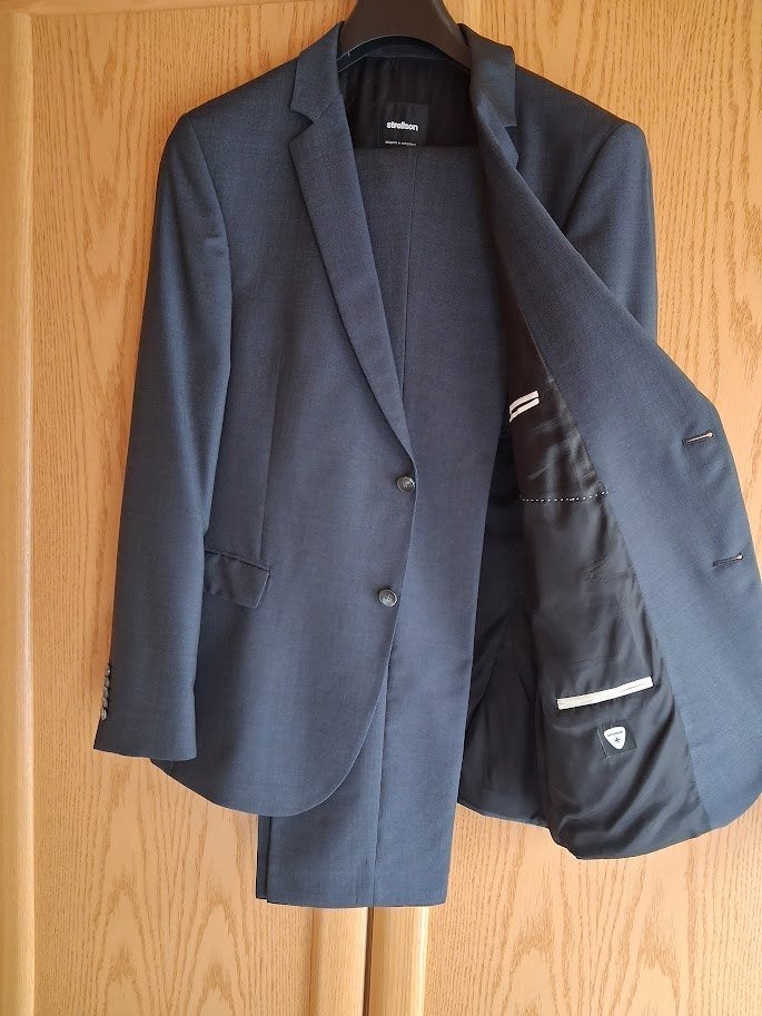 heren kostuum, Kleding | Heren, Ophalen, Strellson, Maat 48/50 (M), Zo goed als nieuw