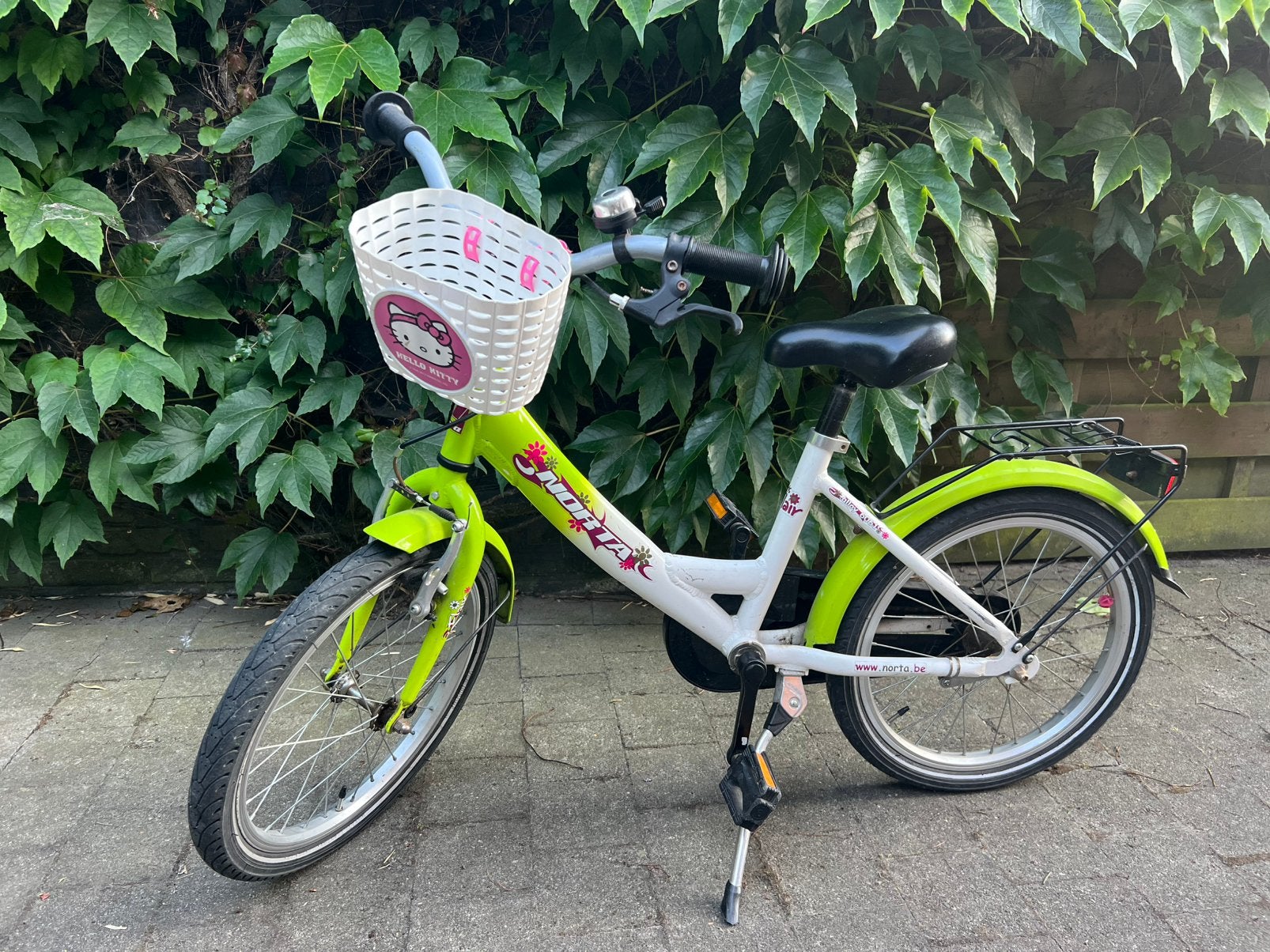 Fiets Norta 18 inch, Fietsen en Brommers, Ophalen, Terugtraprem, Gebruikt, Handrem