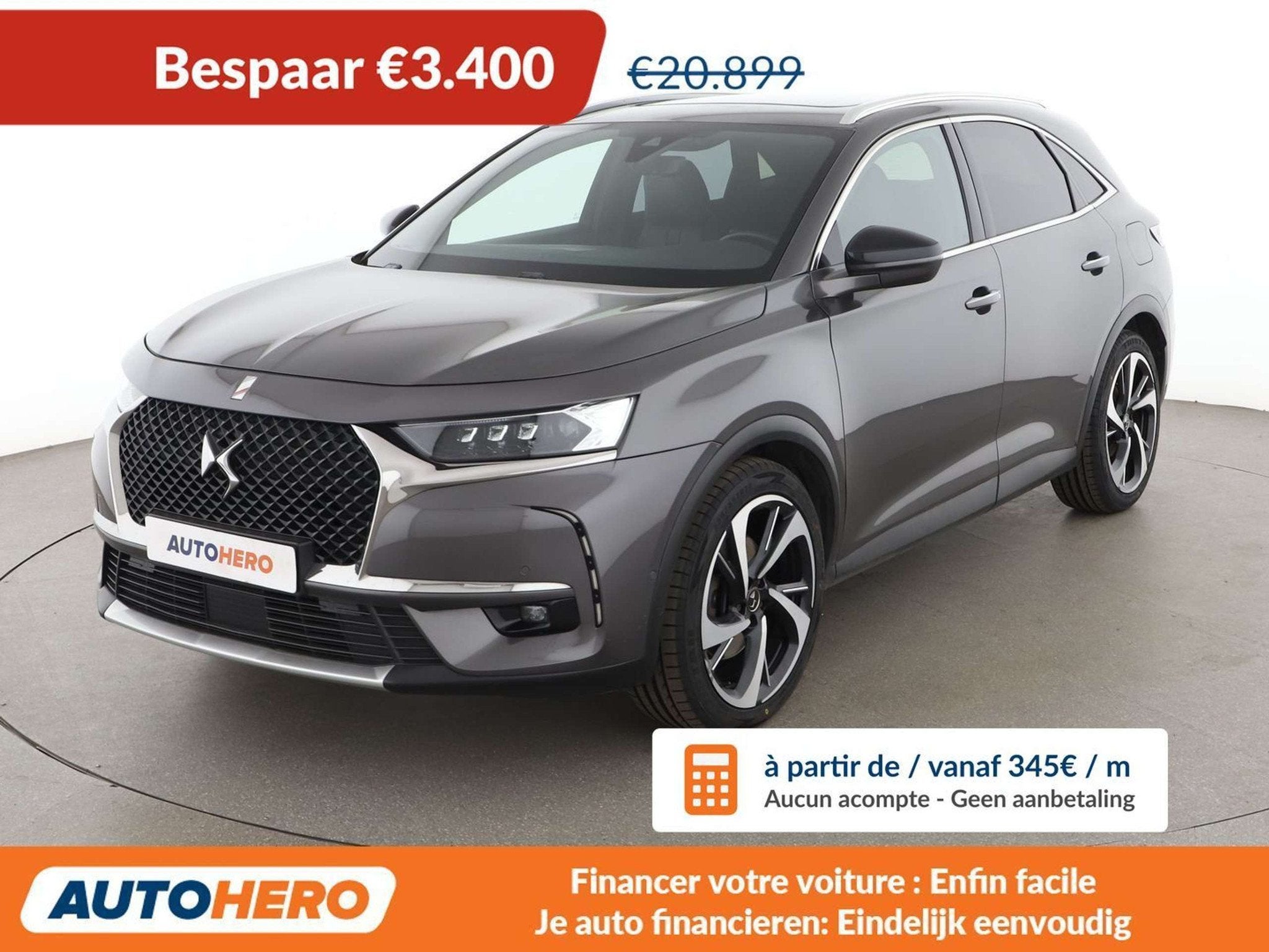 DS Automobiles DS 7 Crossback 1.6 E-Tense Hybrid Grand Chic, Auto's, https://public.car-pass.be/vhr/9db1f12e-bdb3-4915-8cf5-dfa3e604d4bf