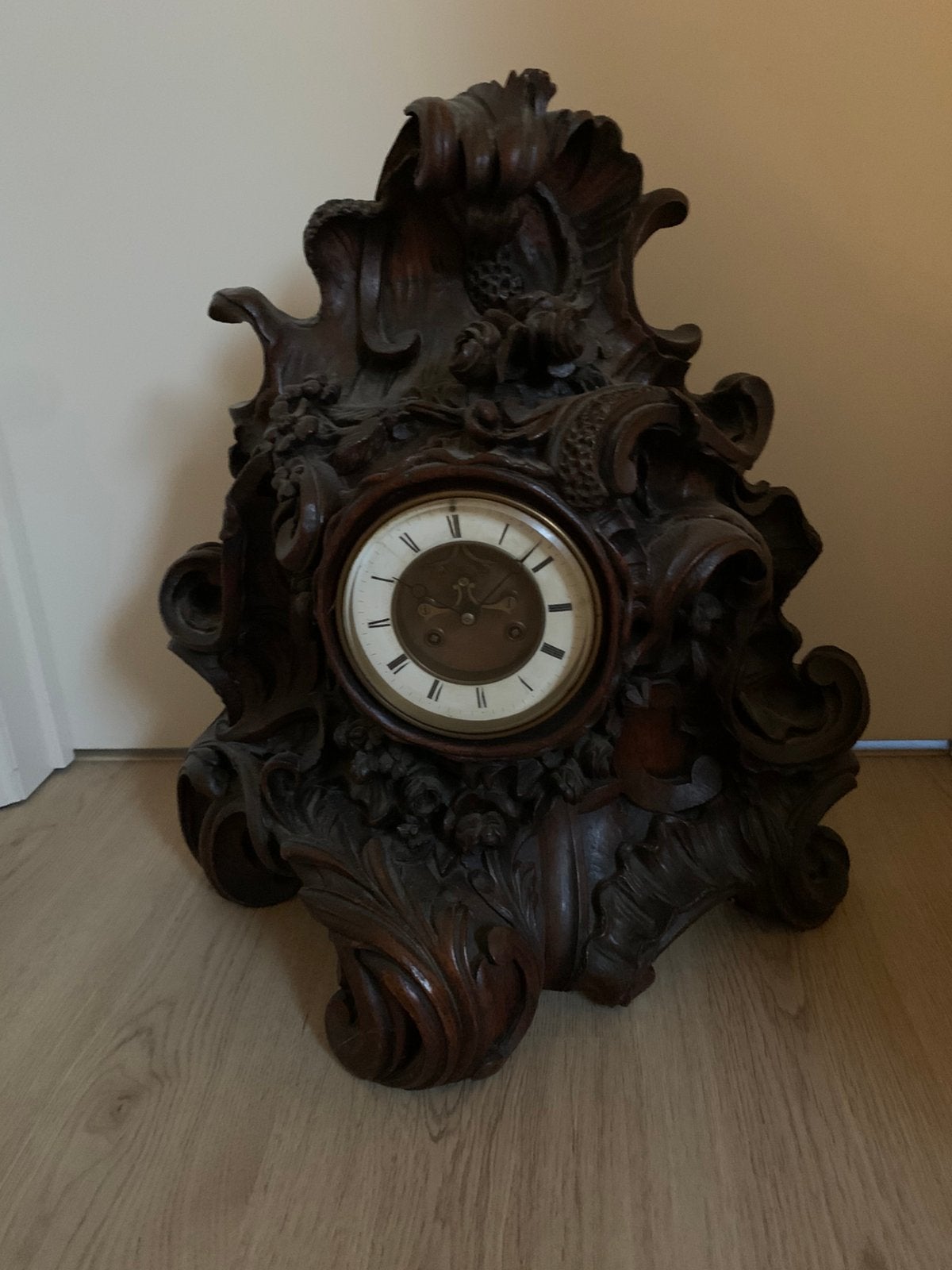 Houten klok, Antiek en Kunst, Ophalen
