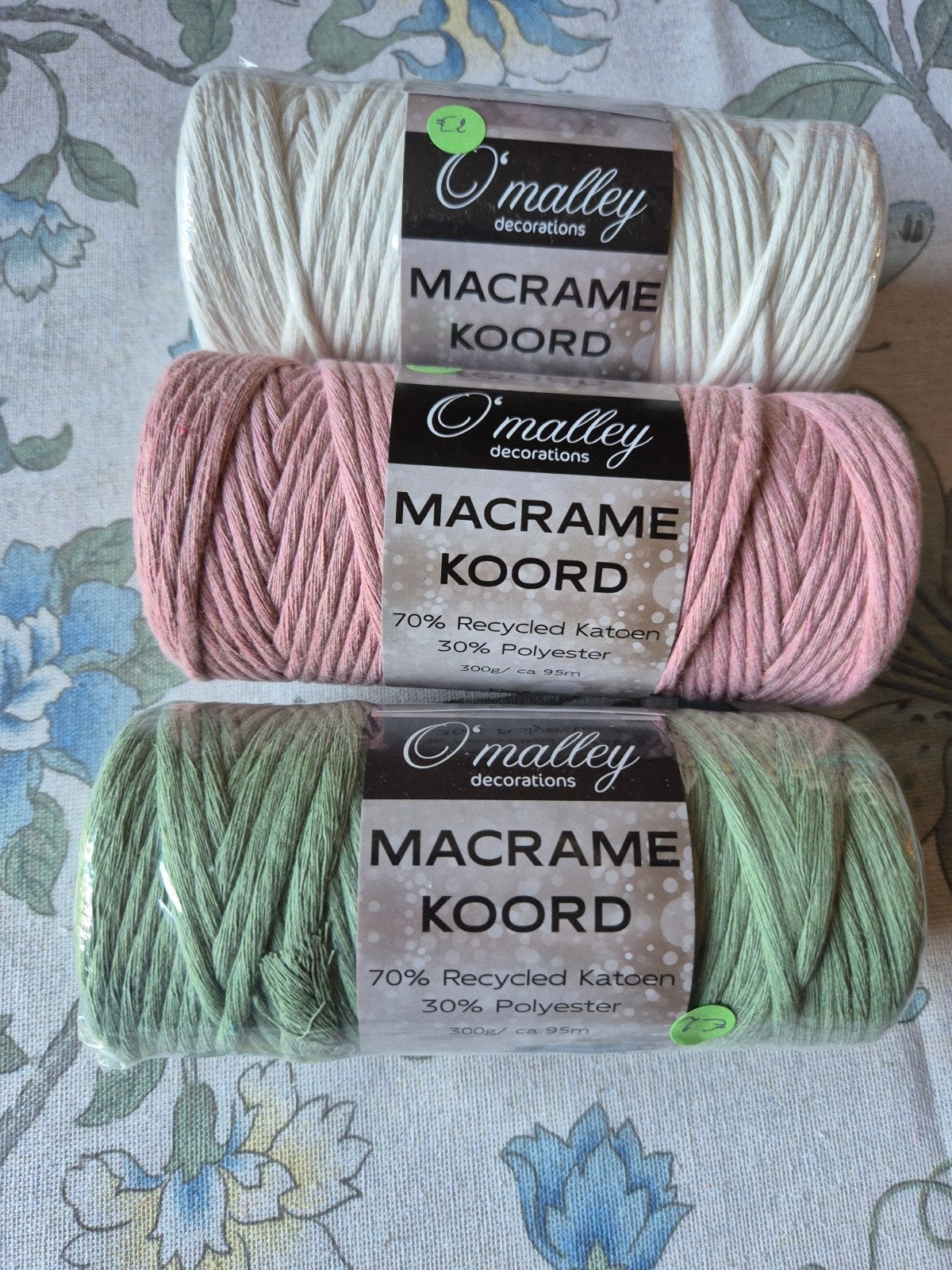 Macramé koord NIEUW, Ophalen of Verzenden, Nieuw, Roze, Knutselmateriaal