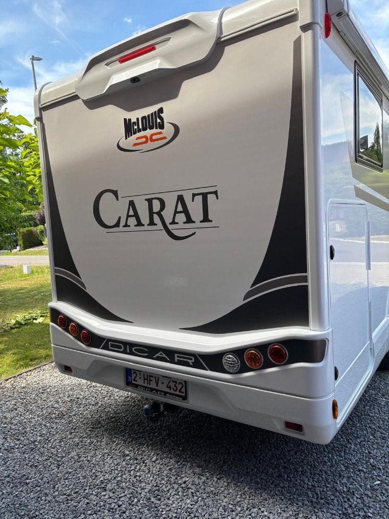 Mclouis Carat 473G - Ford - 6000KM - Airco - Trekhaak, Automaat, Verwarmde buitenspiegels, Ford, Diesel