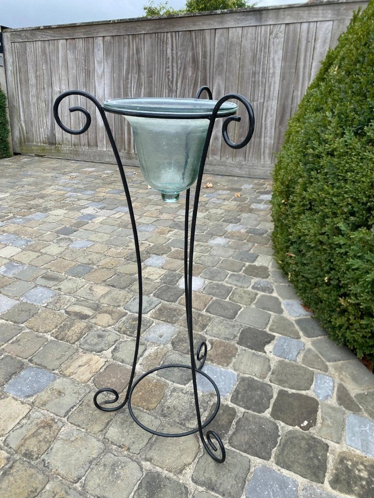 Support en fer forgé, Jardin & Terrasse, 40 cm ou plus, 70 cm ou plus, Rond, Enlèvement