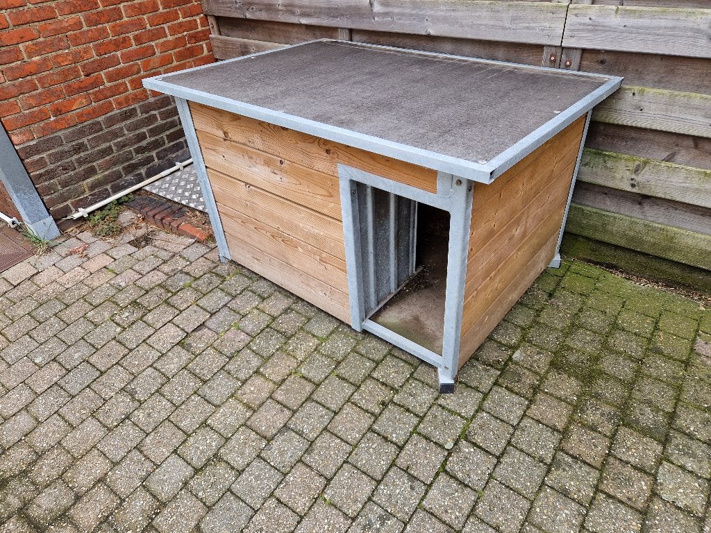 Honden hok, Animaux & Accessoires, Maisons pour chiens, 65 à 100 cm, Comme neuf, Enlèvement, Niche à chien