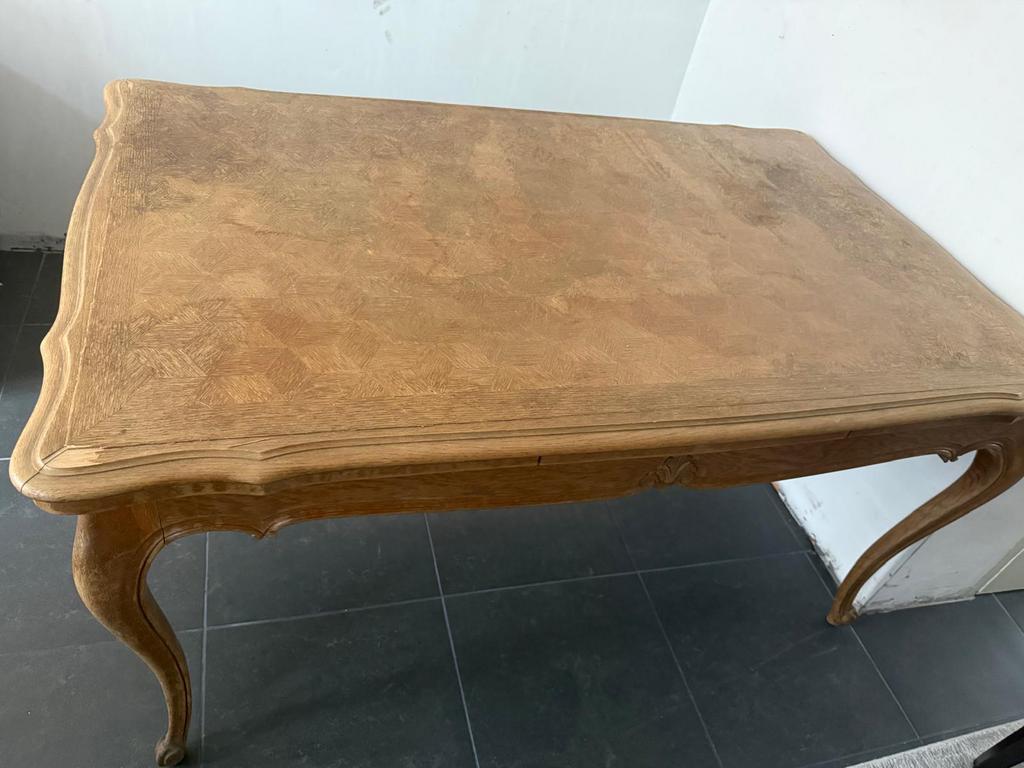 Eettafel 90x150cm tot 90x300cm, 150 à 200 cm, Enlèvement, Utilisé, 50 à 100 cm