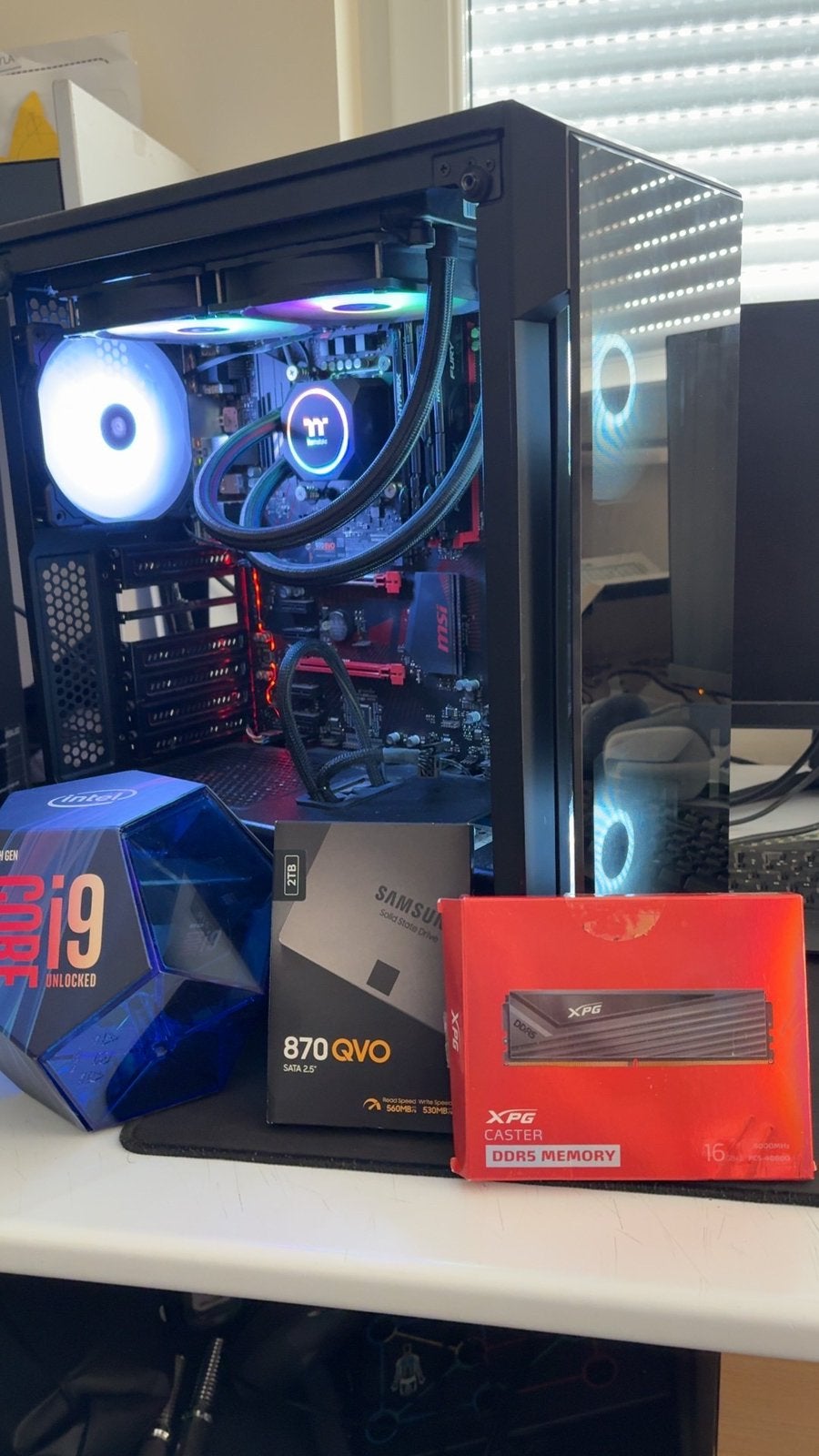 Pc gamer + rams ddr5, Comme neuf, Enlèvement, Gaming, SSD