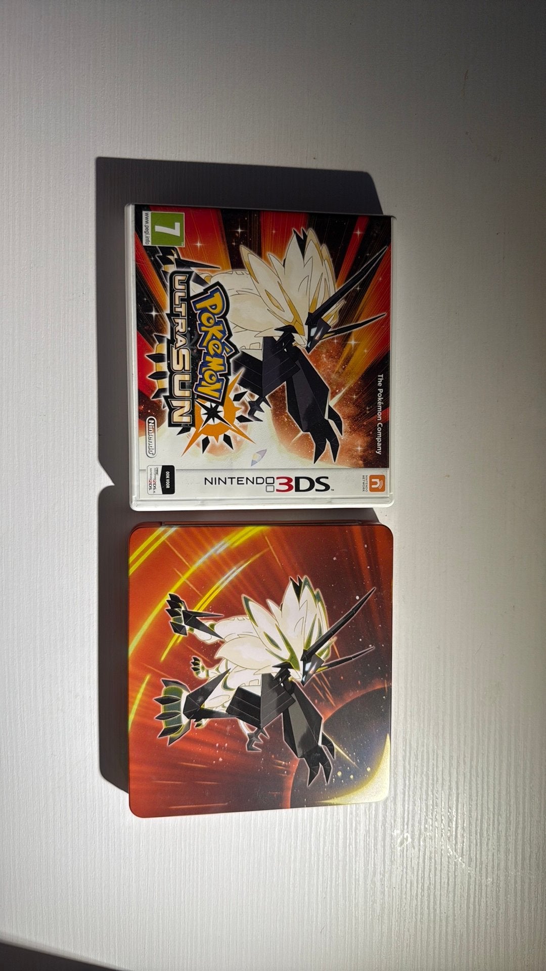 Pokémon Ultra Sun 3DS+ steelbook, Games en Spelcomputers, Games | Nintendo 2DS en 3DS, Verzenden