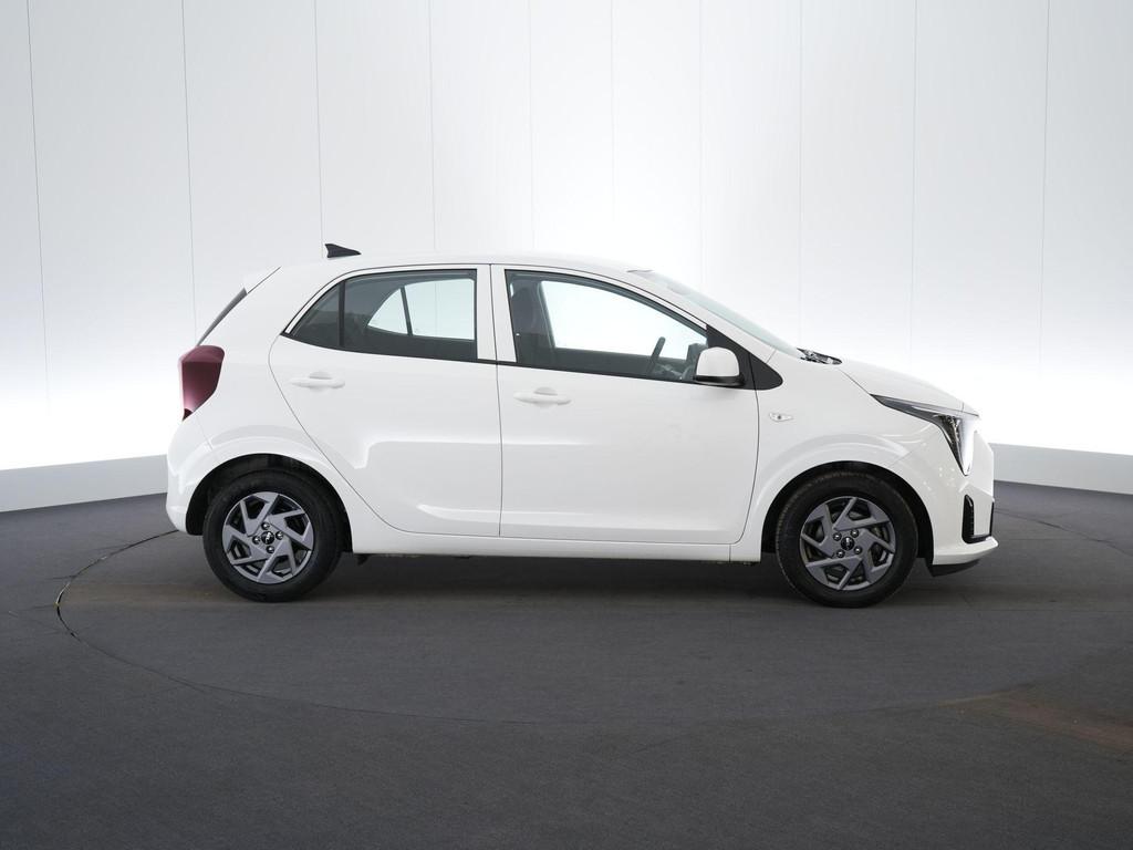Kia Picanto MY25 Pulse 1.0 MPI ISG 63 AMT, Auto's, Stof, Wit, 5 deurs, 3 cilinders