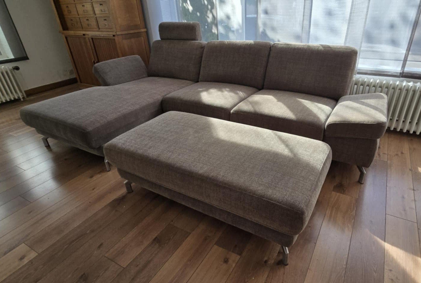 Canapé avec méridienne Henders & Hazel, Maison & Meubles, Canapés | Sofas & Chaises Longues, 100 à 125 cm, 250 à 300 cm, Quatre personnes ou plus