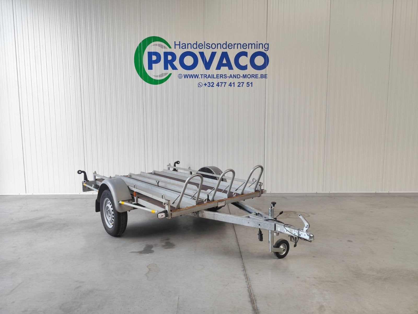 Motortrailer 3motoren • BW-TRAILERS • 750kg • coc-attest, Ophalen