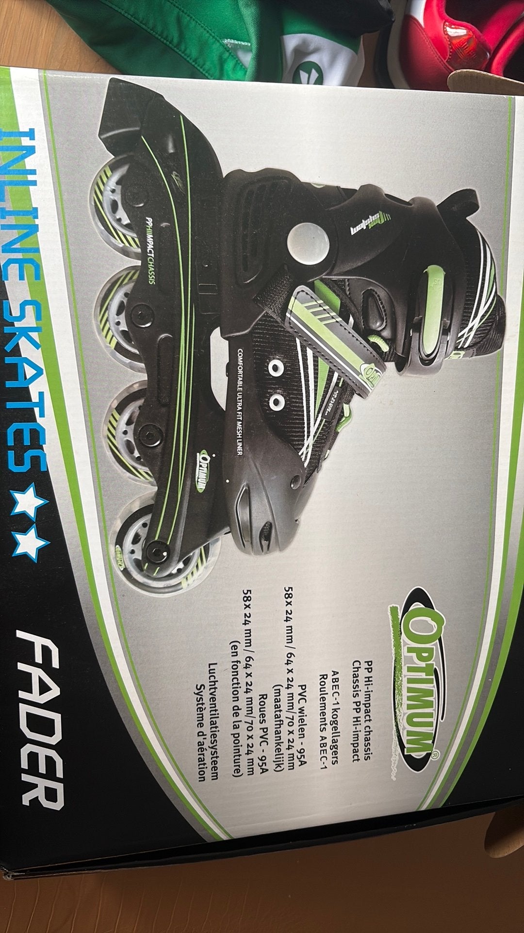 Inline skates, Ophalen, Zo goed als nieuw, Kinderen, Inline skates 4 wielen
