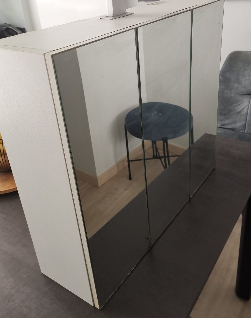 Armoire de toilette, Enlèvement, Utilisé, Avec porte(s), Moins de 100 cm