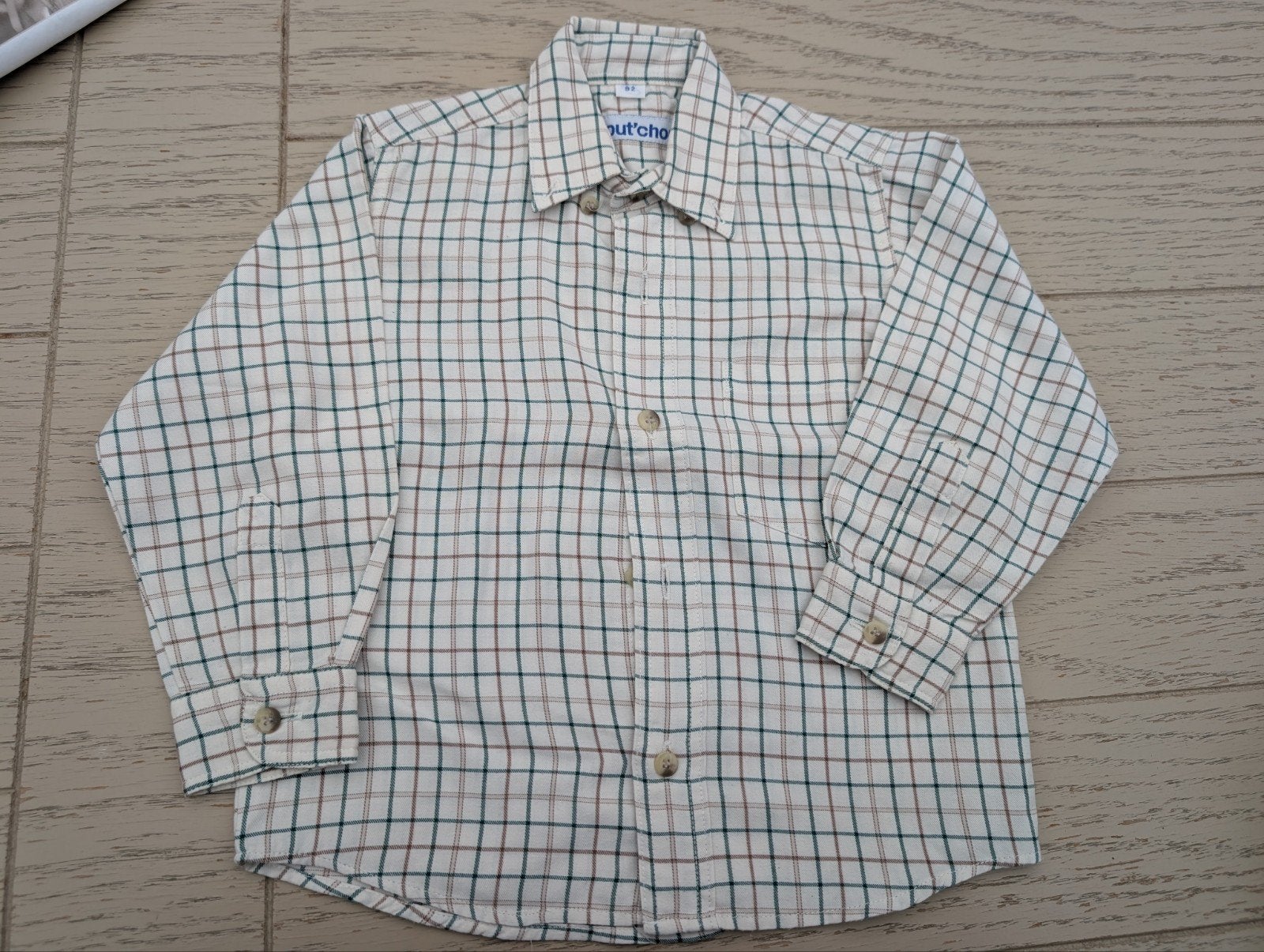 Chemise à carreaux Bout'chou taille 92, Enfants & Bébés, Vêtements enfant | Taille 92, Garçon, Bout chou, Enlèvement ou Envoi