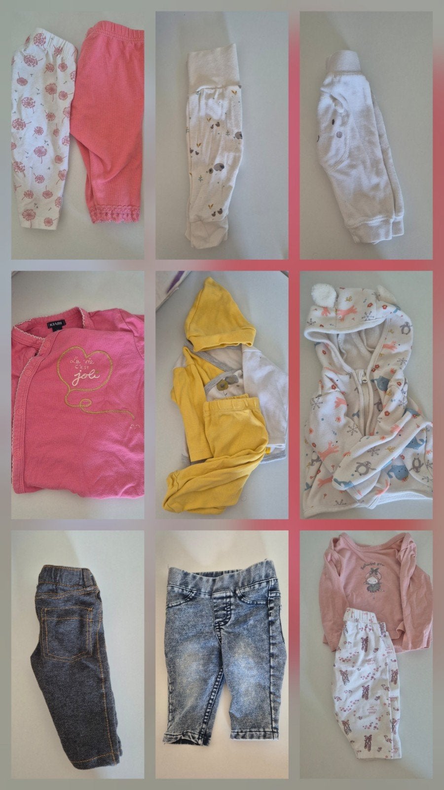 Vêtement pour petite fille 0a3mois, Enfants & Bébés, Enlèvement, Utilisé, Taille 50