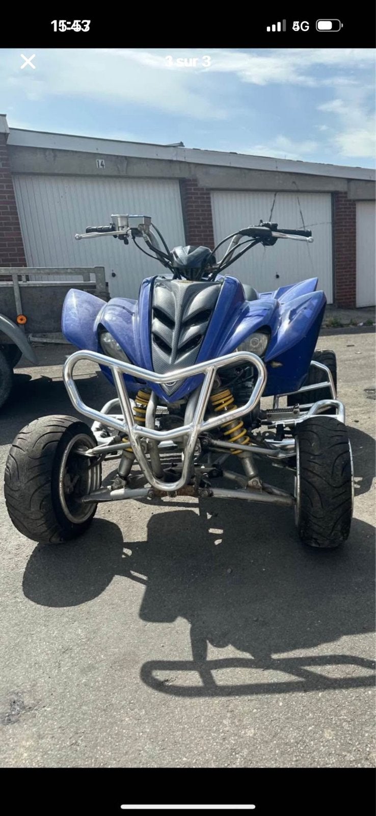 Quad 350 raptor