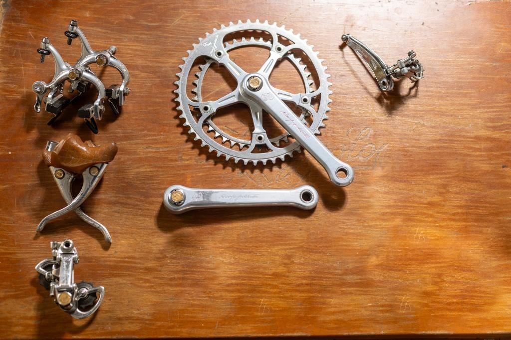 Campagnolo Cinquantenario 50th Anniversary Record Groupset, Fietsen en Brommers, Gebruikt, Ophalen of Verzenden, Aluminium, Racefiets
