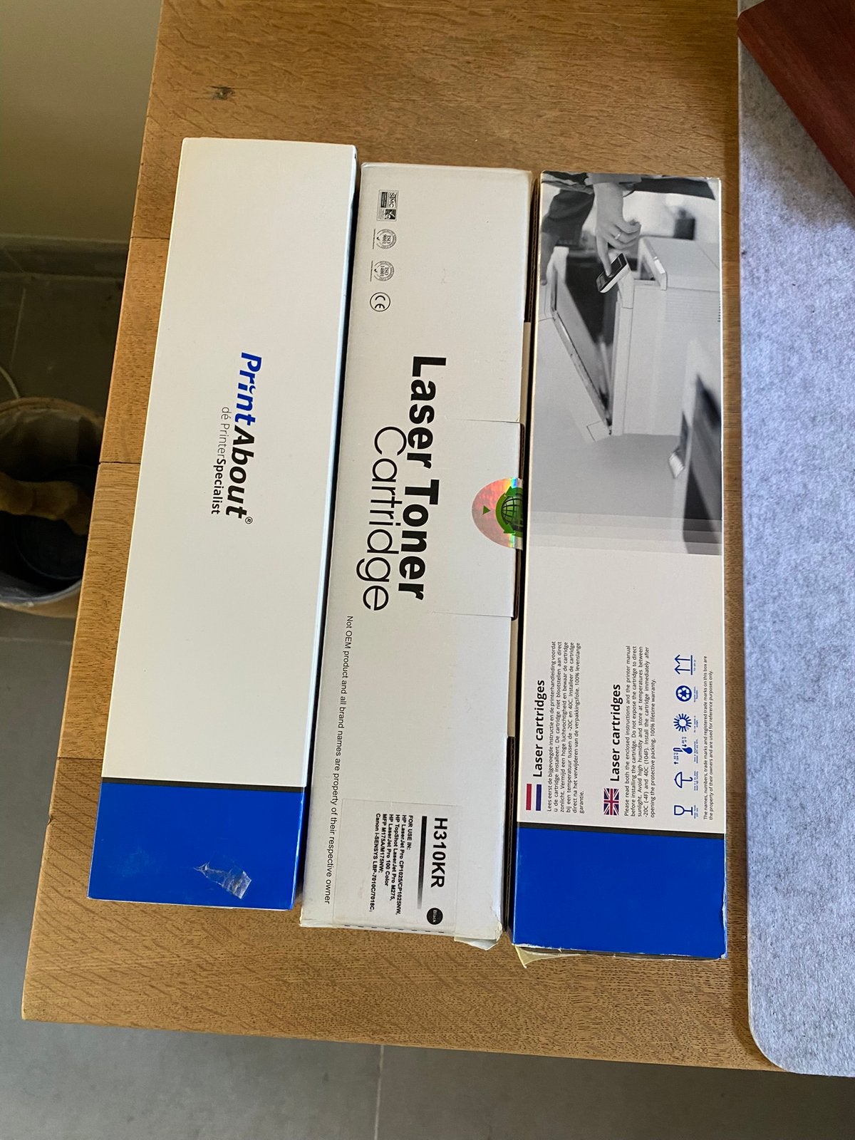 Inktpatronen HP Laserjet printer, Computers en Software, Ophalen, Nieuw